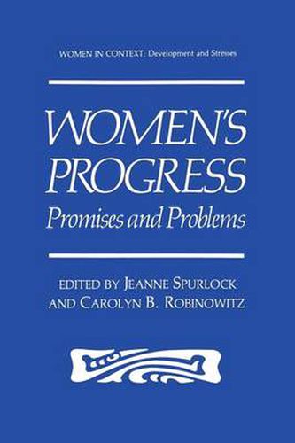 Cover image for Women's Progress: Promises and Problems