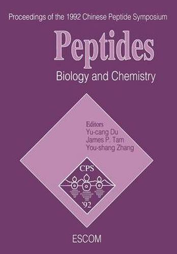 Cover image for Peptides: Biology and Chemistry