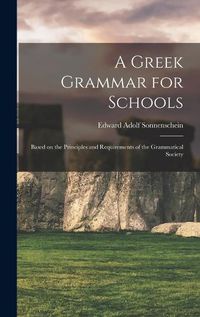 Cover image for A Greek Grammar for Schools