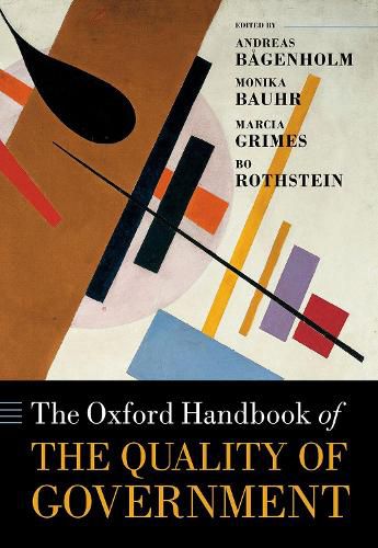 Cover image for The Oxford Handbook of the Quality of Government