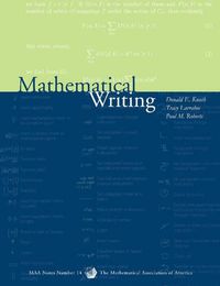 Cover image for Mathematical Writing