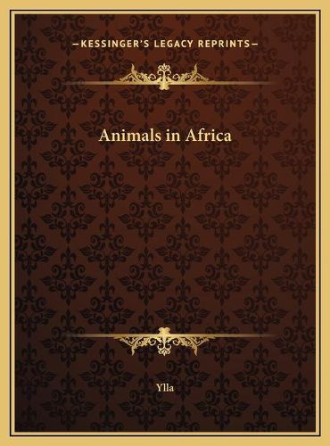 Cover image for Animals in Africa