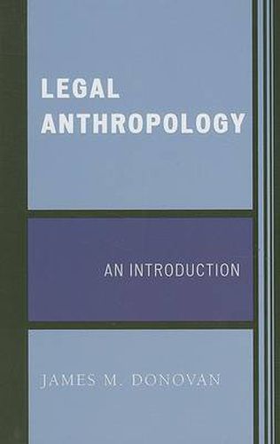 Cover image for Legal Anthropology: An Introduction