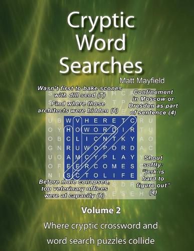 Cover image for Cryptic Word Searches #2