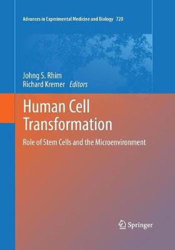 Cover image for Human Cell Transformation: Role of Stem Cells and the Microenvironment