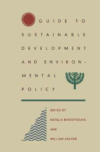 Cover image for Guide to Sustainable Development and Environmental Policy