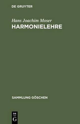 Cover image for Harmonielehre
