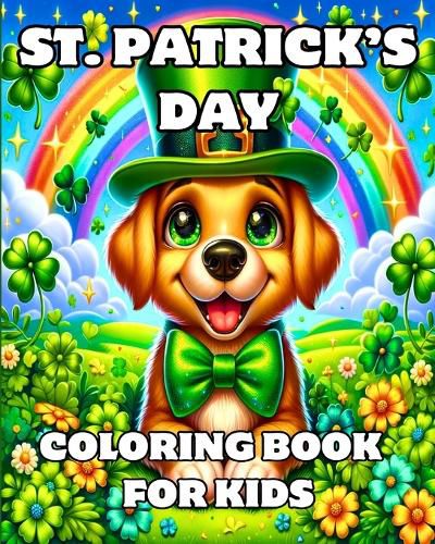 Cover image for St. Patrick's Day Coloring Book for Kids