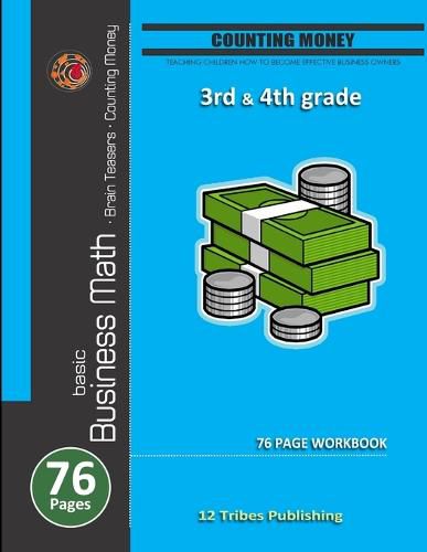 Cover image for Basic Business Math - Brain Teasers, Math Story Problems & Right & Left Brain Exercises