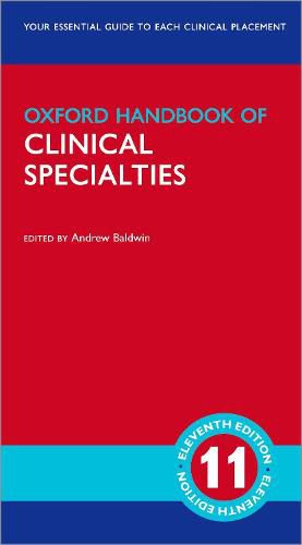 Cover image for Oxford Handbook of Clinical Specialties