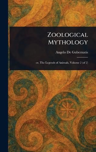 Cover image for Zoological Mythology