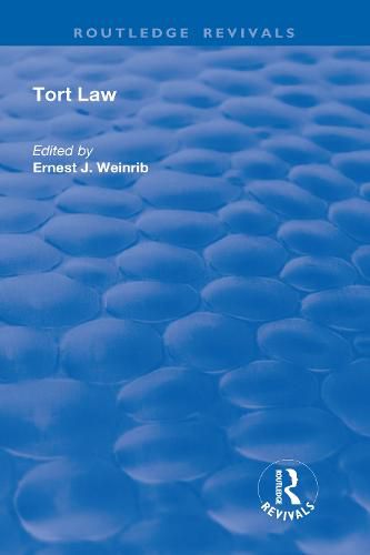 Cover image for Tort Law