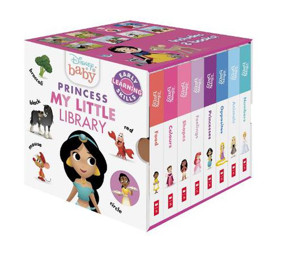 Cover image for Princess: My Little 8-Book Library Cube (Disney Baby)