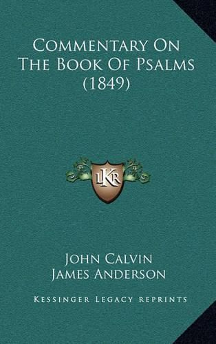 Cover image for Commentary on the Book of Psalms (1849)
