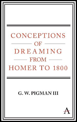 Cover image for Conceptions of Dreaming from Homer to 1800