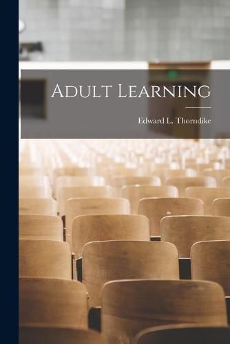 Cover image for Adult Learning