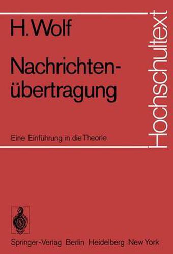 Cover image for Nachrichtenubertragung