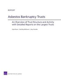 Cover image for Asbestos Bankruptcy Trusts: An Overview of Trust Structure and Activity with Detailed Reports on the Largest Trusts