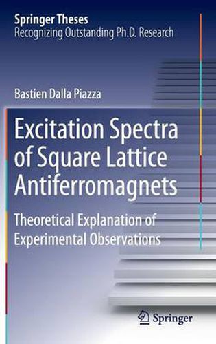 Cover image for Excitation Spectra of Square Lattice Antiferromagnets: Theoretical Explanation of Experimental Observations