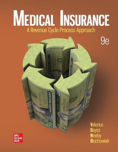 Cover image for Medical Insurance: A Revenue Cycle Process Approach