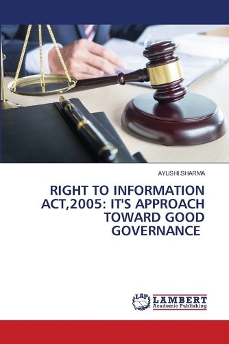 Cover image for Right to Information Act,2005