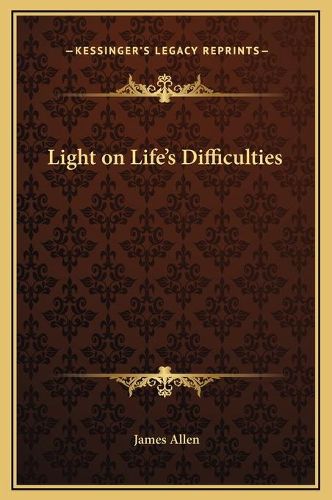 Cover image for Light on Life's Difficulties