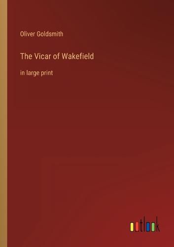 Cover image for The Vicar of Wakefield