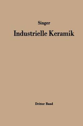 Cover image for Industrielle Keramik