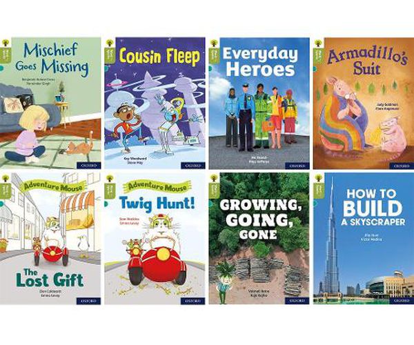 Cover image for Oxford Reading Tree Word Sparks: Level 7: Mixed Pack of 8