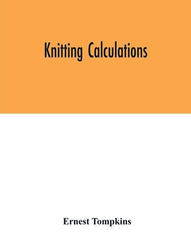 Cover image for Knitting calculations