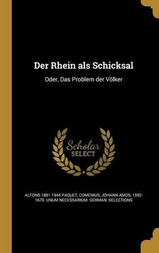 Cover image for Der Rhein als Schicksal