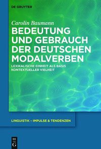 Cover image for Bedeutung und Gebrauch der deutschen Modalverben