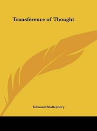 Cover image for Transference of Thought