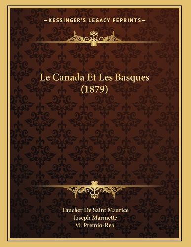Cover image for Le Canada Et Les Basques (1879)