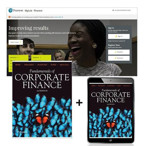 Cover image for Fundamentals of Corporate Finance + MyLab Finance with eText