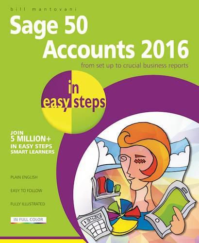 Cover image for Sage Accounts 2016 in Easy Steps