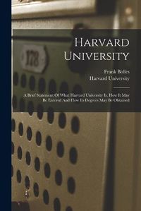 Cover image for Harvard University