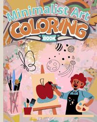 Cover image for Minimalist Art Coloring Book