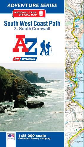 Cover image for SW Coast Path South Cornwall Adventure Atlas
