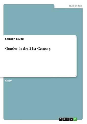 Cover image for Gender in the 21st Century
