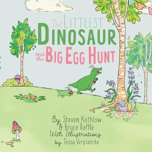 Cover image for The Littlest Dinosaur And The Big Egg Hunt