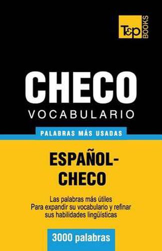 Cover image for Vocabulario espanol-checo - 3000 palabras mas usadas