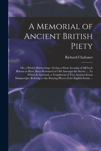 Cover image for A Memorial of Ancient British Piety