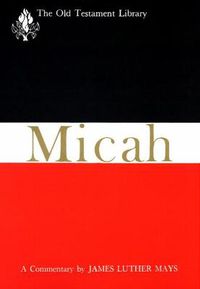 Cover image for Micah: A Commentary