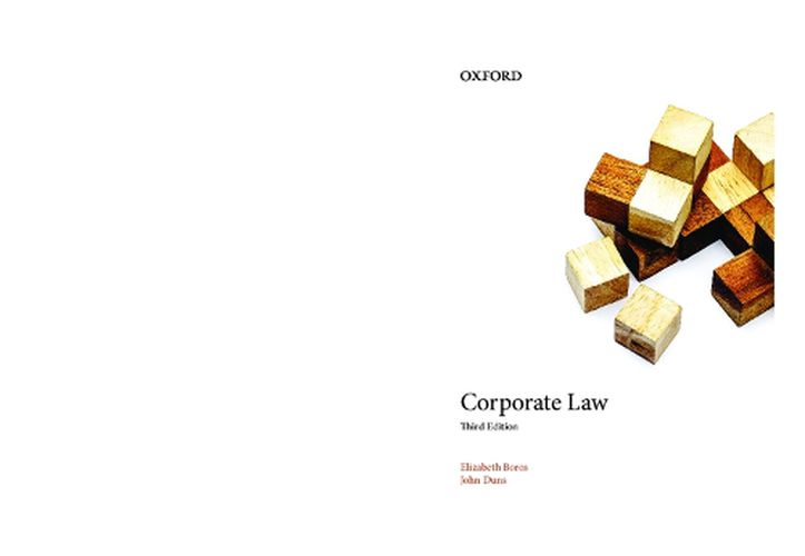 Cover image for Corporate Law eBook