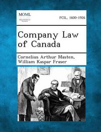 Cover image for Company Law of Canada