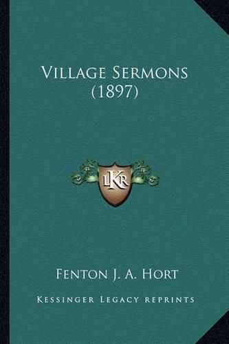 Cover image for Village Sermons (1897)