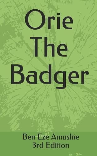 Cover image for Orie The Badger