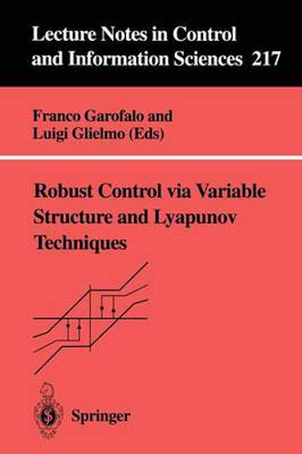 Cover image for Robust Control via Variable Structure and Lyapunov Techniques