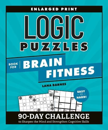 Cover image for Logic Puzzles Book for Brain Fitness